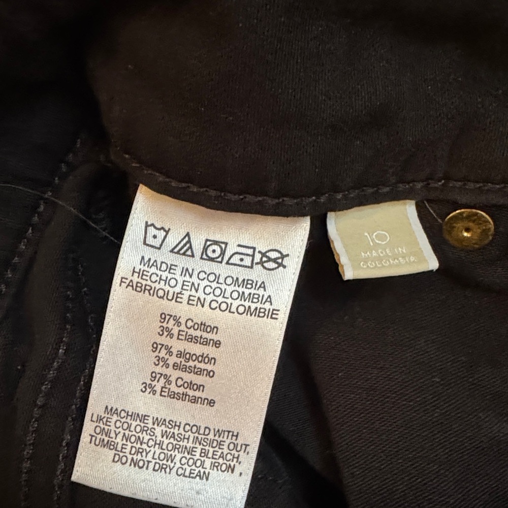 Michael Kors Black Flare Jeans - Picture 4 of 5
